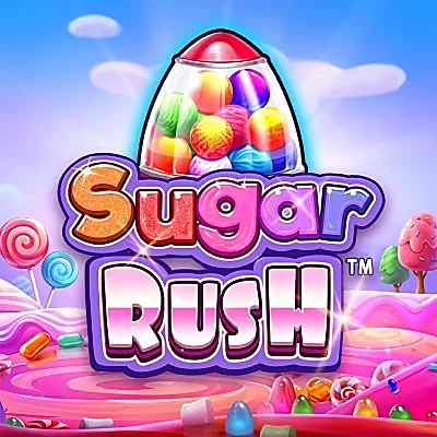 Sugar Rush cluster-pays slot tile in the BetGoodwin game lobby